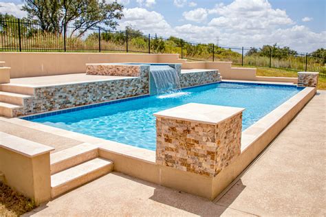 raised beam for inground pool